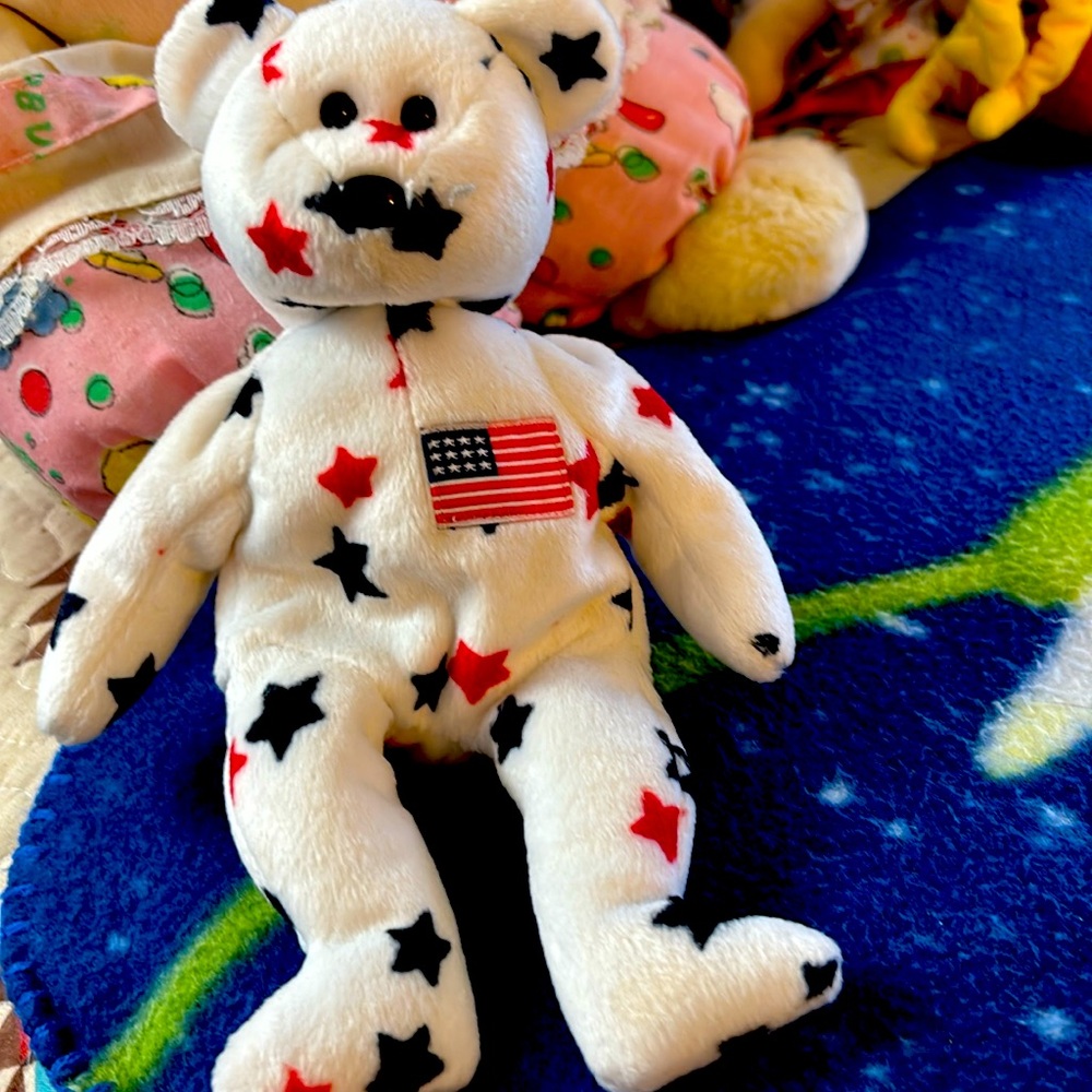 Ty Beanie Babies Glory with Stars